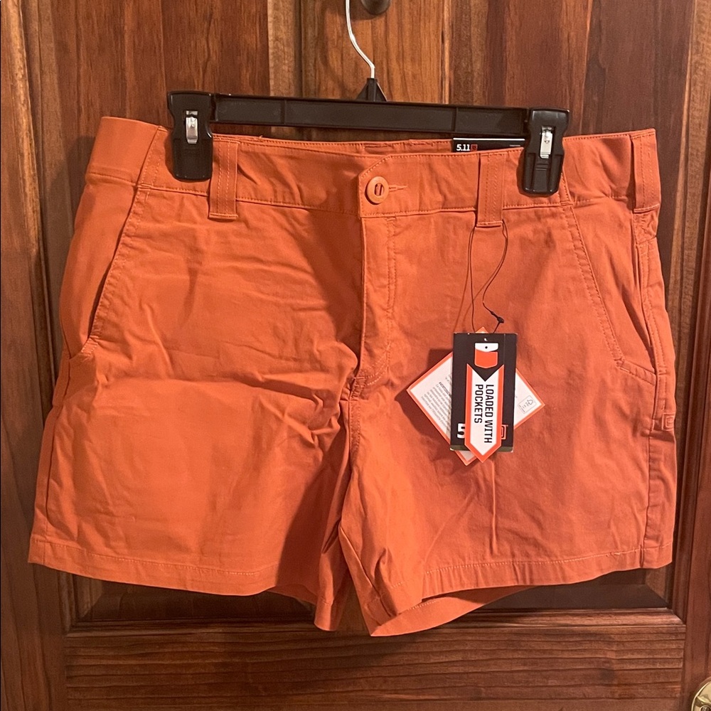 5.11 Tactical Nell Shorts Size 12 in Roasted Barley